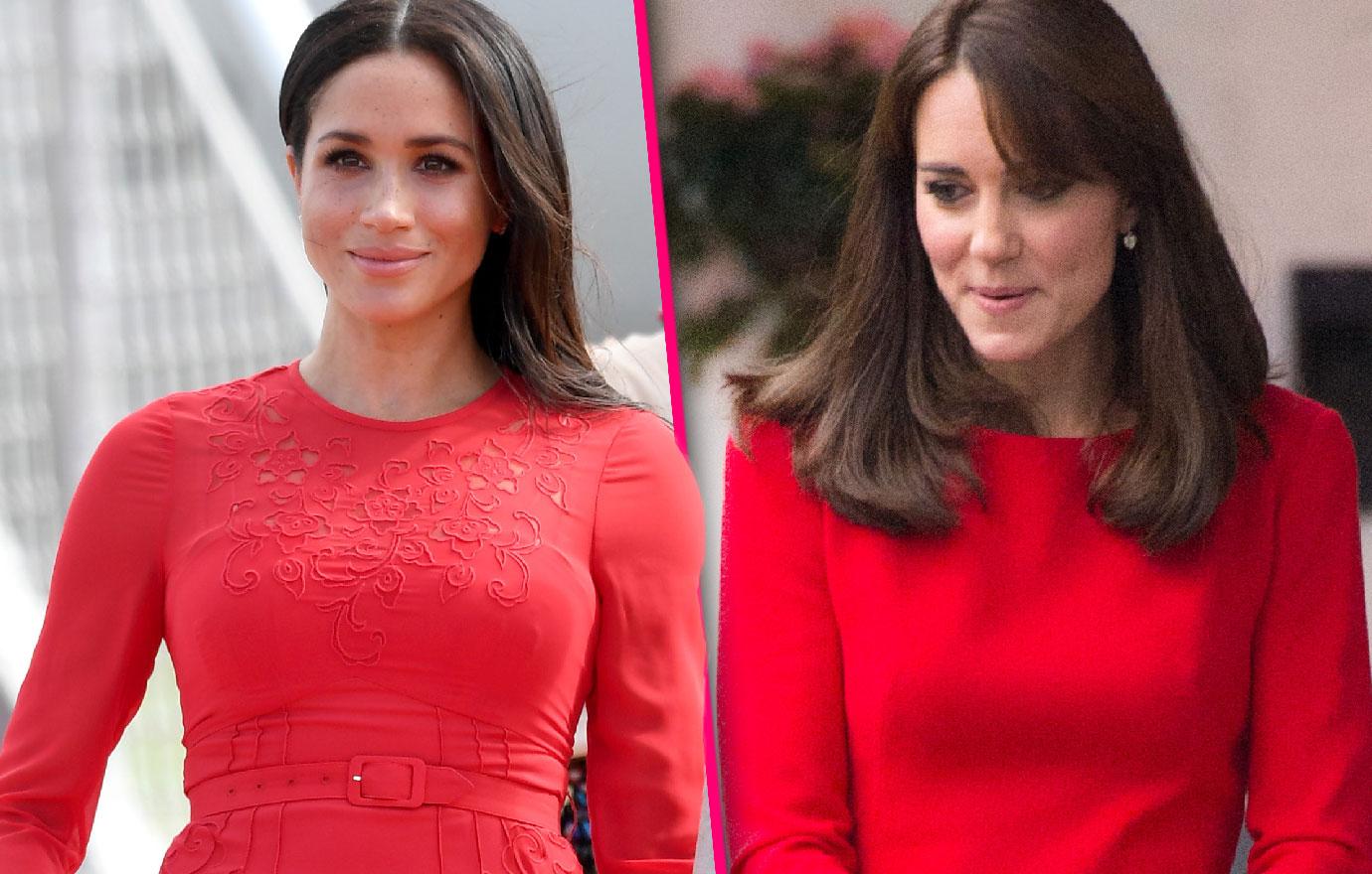 Palace Insiders Claim Meghan Markle Is Copying Kate Middleton’s Fashion