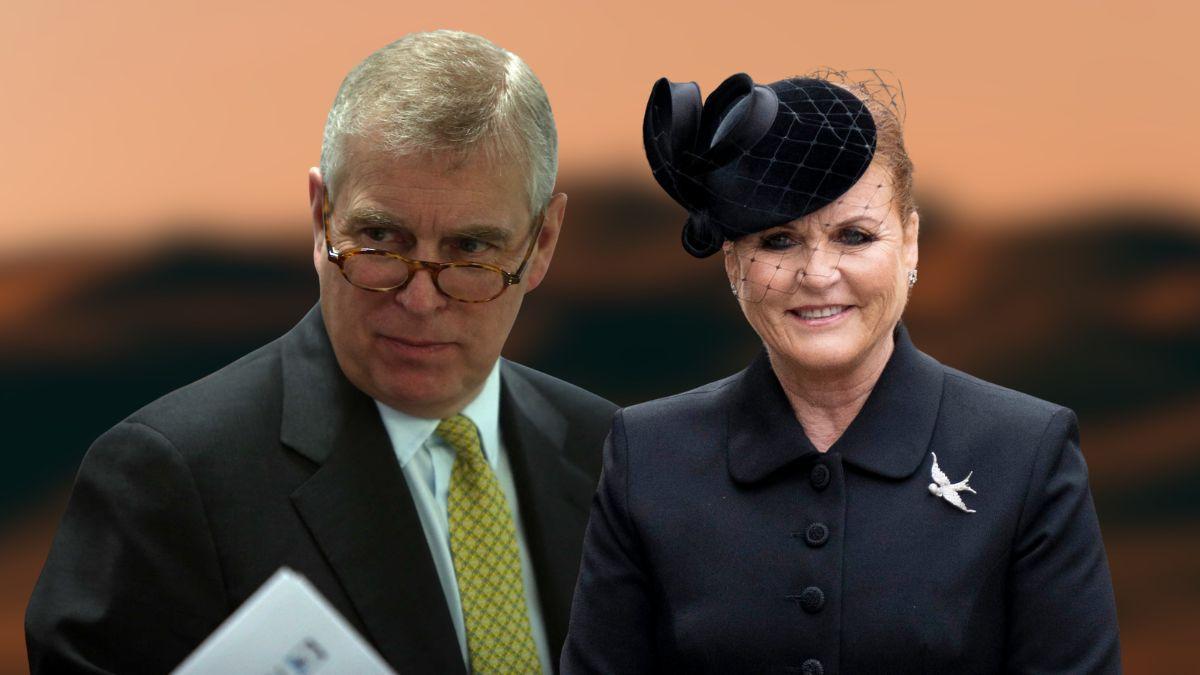 Photo of Andrew Windsor and Sarah Ferguson