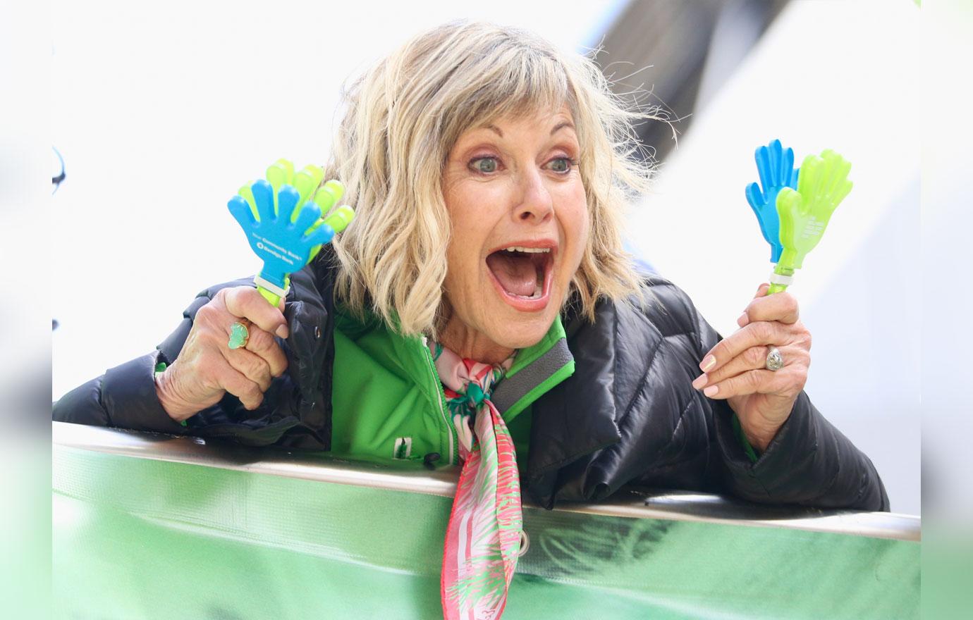 Olivia Newton-John Attends Wellness Walk New Cancer Battle