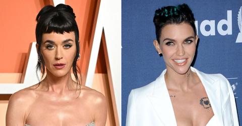 spliti image of Katy Perry and Ruby Rose