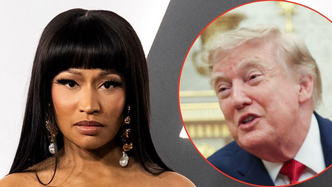 picture of Nicki Minaj and Donald Trump