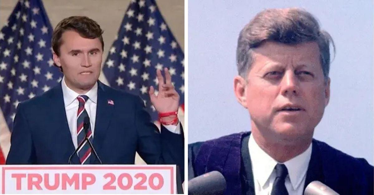 charlie kirk and john f kennedy