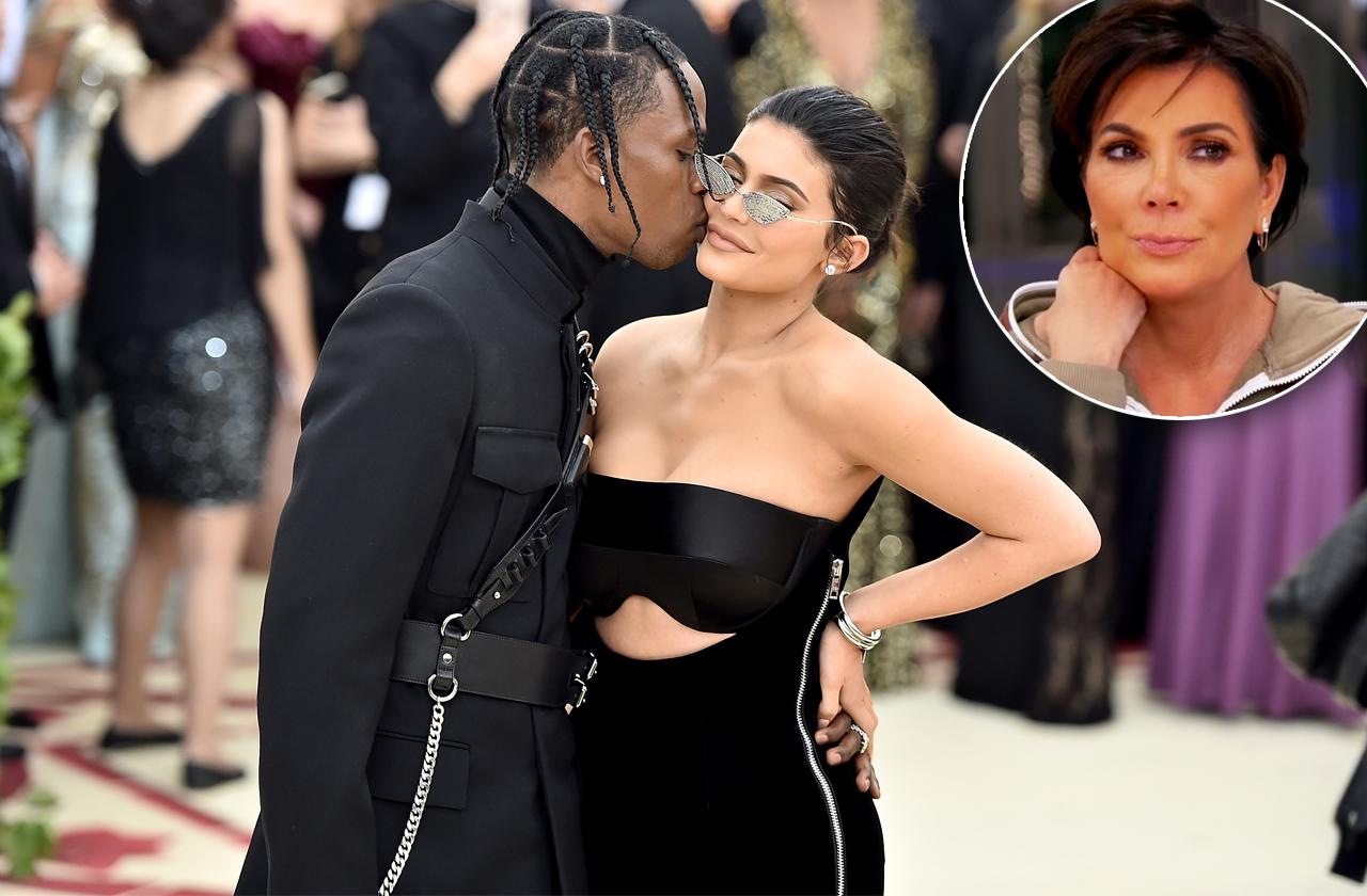 kylie jenner engaged travis scott tv wedding kris jenner scheme exploit