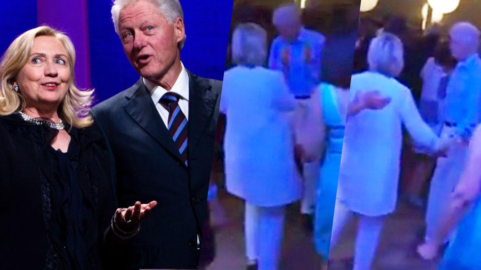 Bill Clinton Hillary Clinton Dance