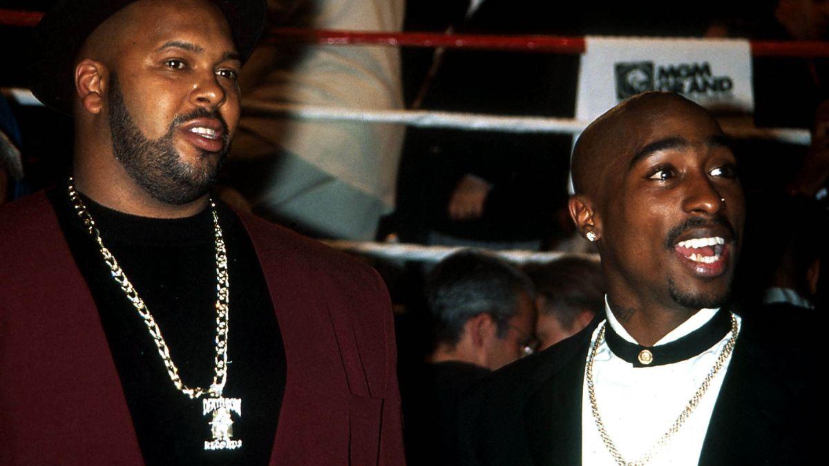 Photo of Suge Knight, Tupac Shakur