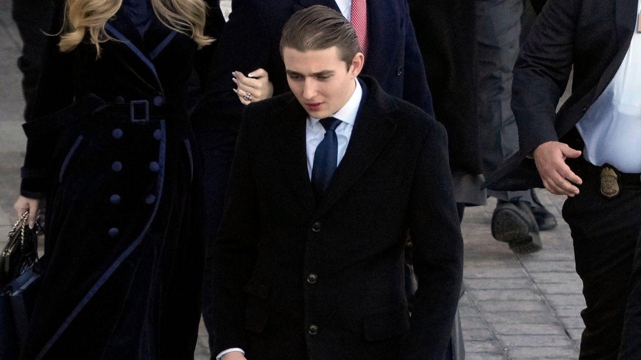 A photo of Barron Trump