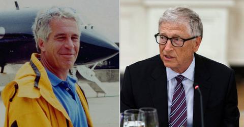 Photo of Bill Gates and Jeffrey Epstein