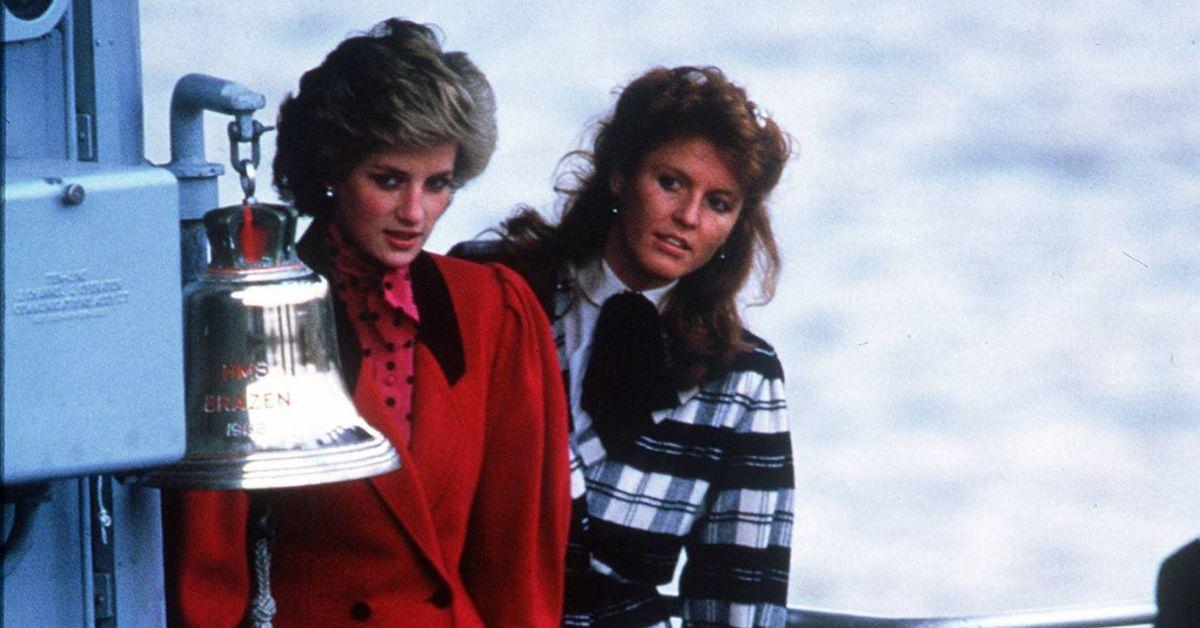 Photo of Sarah Ferguson and Princess Diana