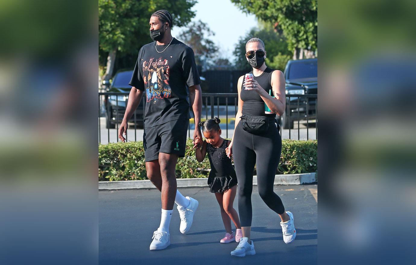 khloe kardashian blindsided tristan thompson new baby mama flirted days before