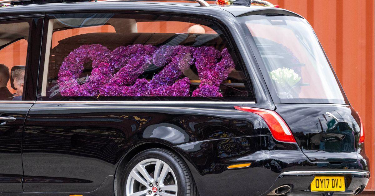 Photo of Ozzy Osbourne casket
