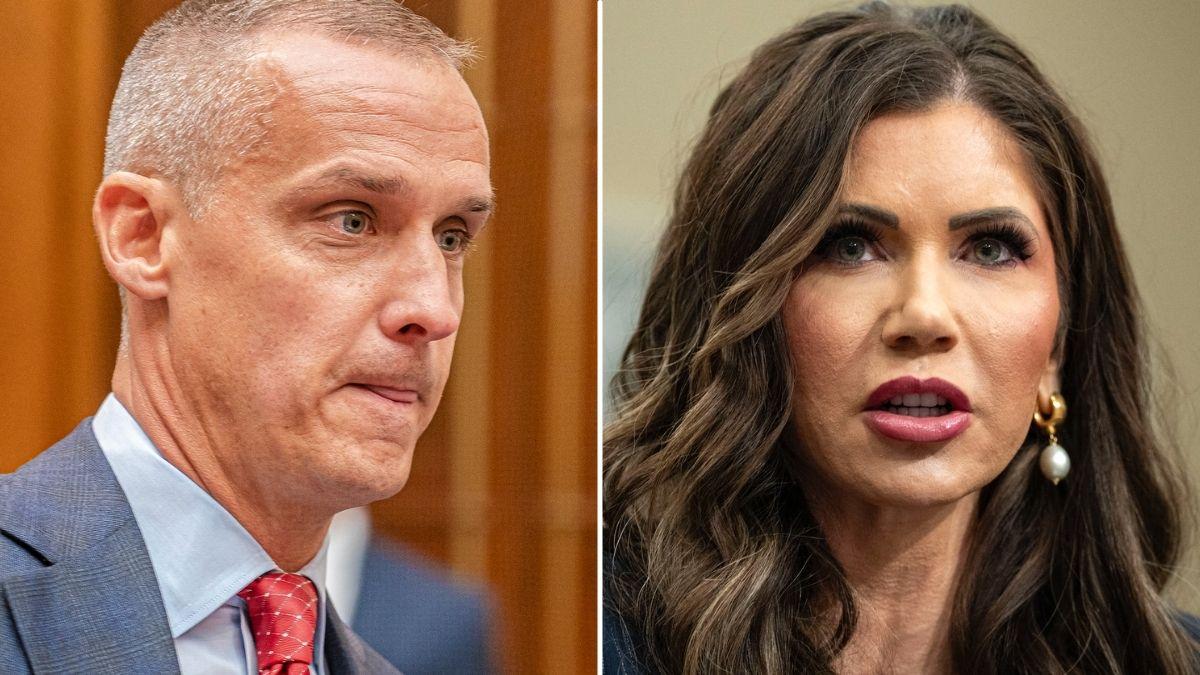 Photo of Corey Lewandowski, Kristi Noem