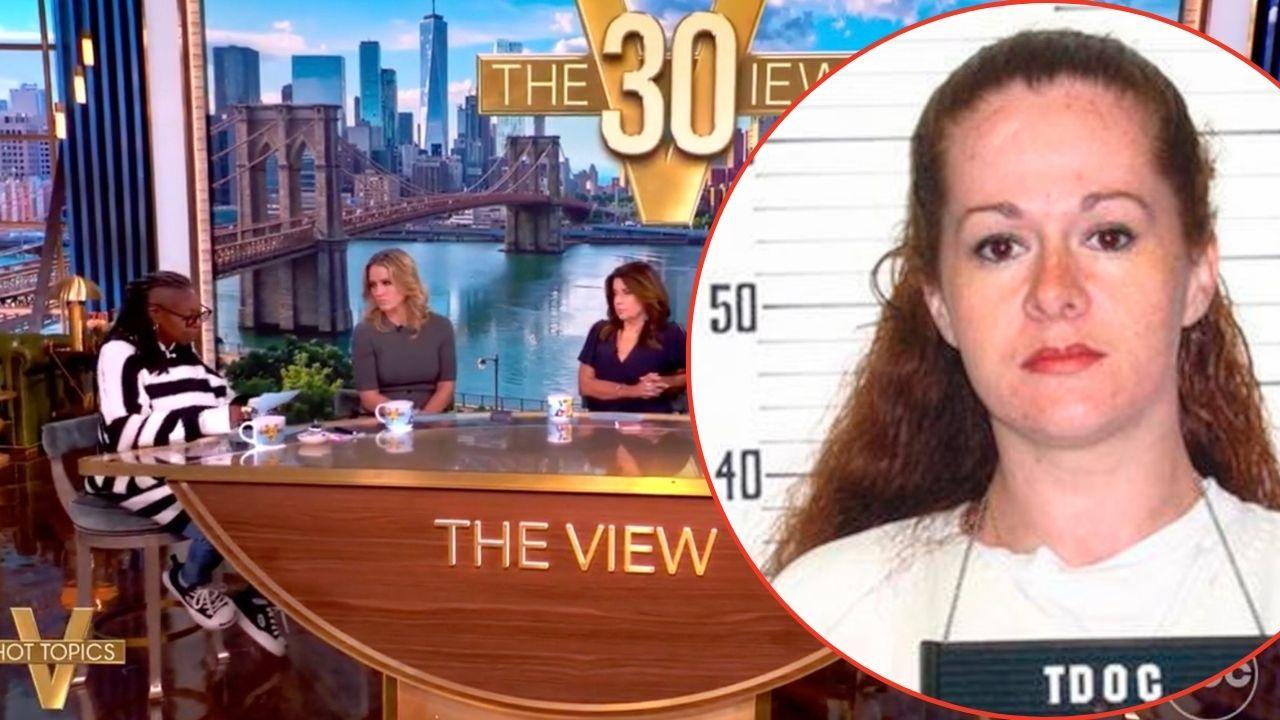 Screenshot of The View episode / Christa Pike mugshot