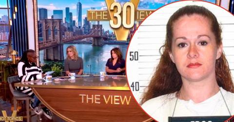 Screenshot of The View episode / Christa Pike mugshot