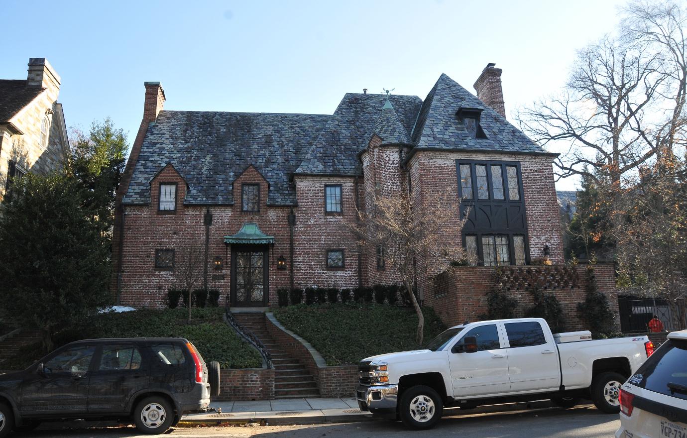 The Obama's Brick Mansion in DC