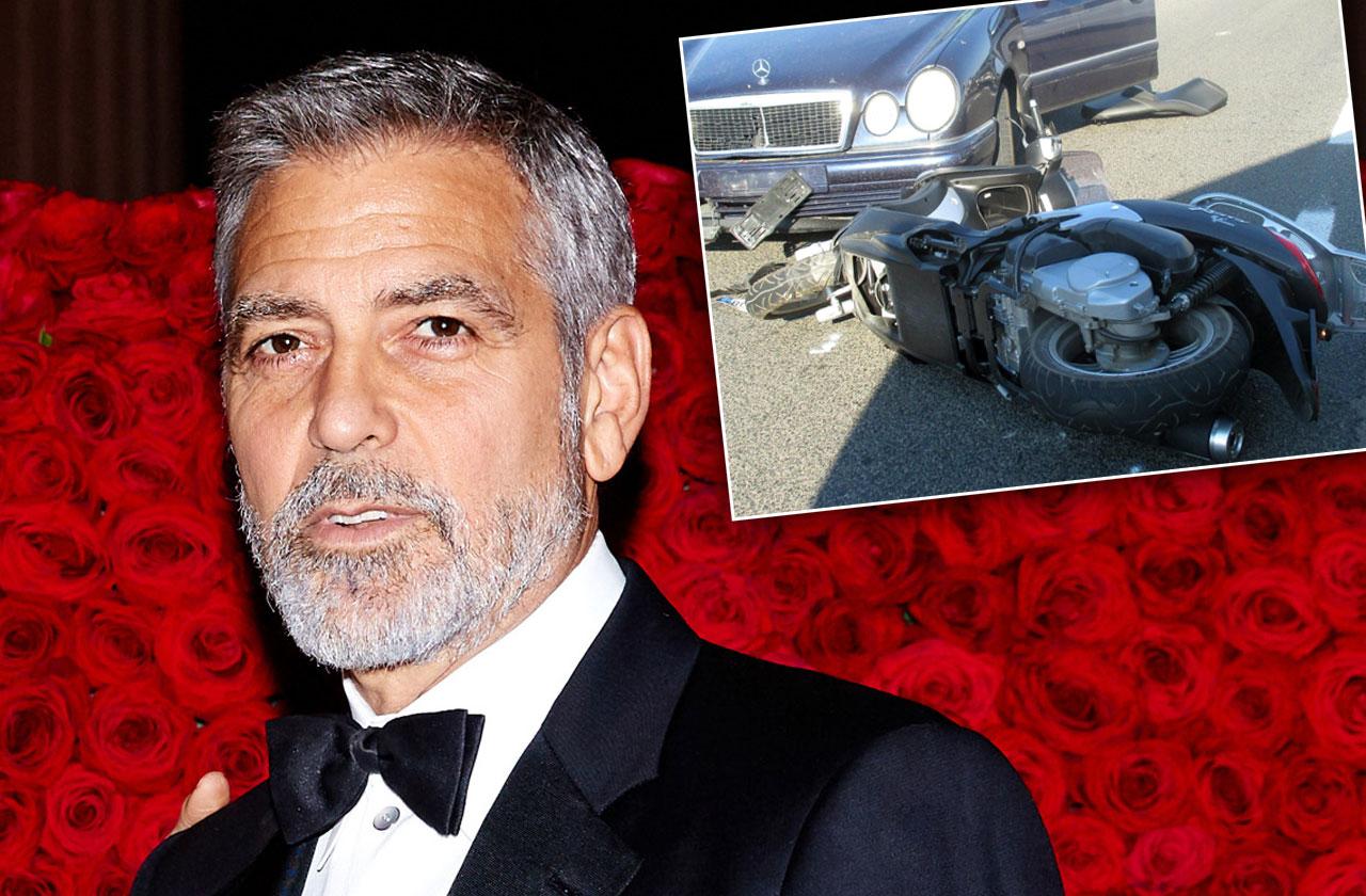 George Clooney Crash Witness