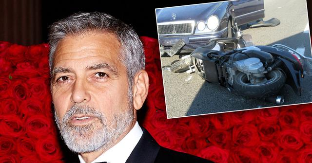 George Clooney Crash Witness