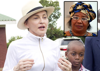 //madonna visits malawi ap images