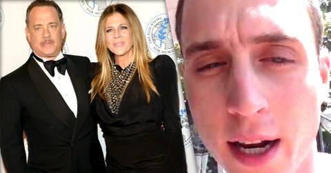 //tom hanks rita wilson embarrassed rapper son chester hanks chet haze pp sl
