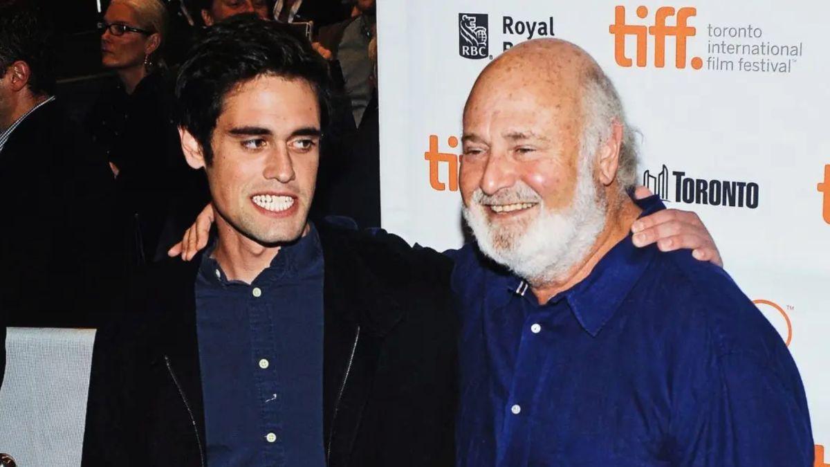 Photo of Rob and Nick Reiner
