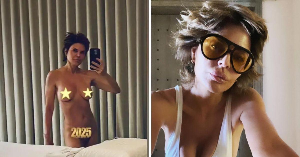 Lisa Rinna Reveals Hot Figure at 61 in Her Sexiest Photos — From Skintight Swimsuits to Completely Nude Selfie