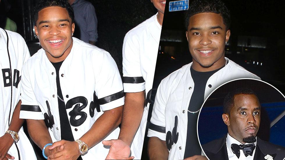 Diddy Son Justin Combs Photos