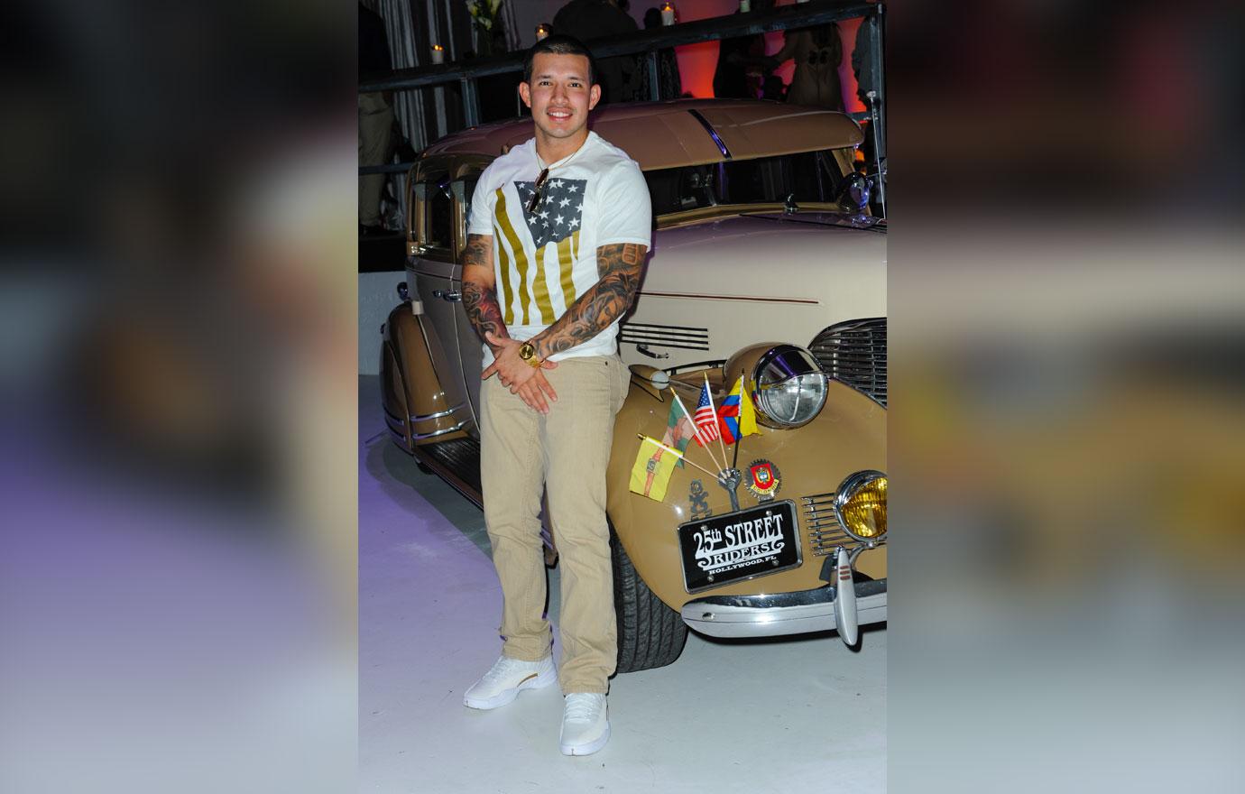 Javi Marroquin attends an event.