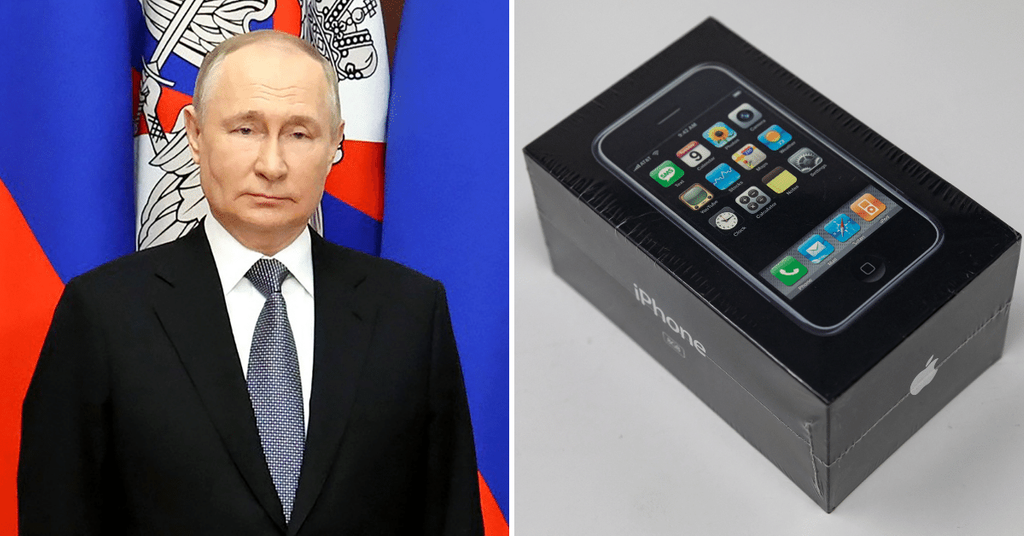 Vladimir Putin Bans Kremlin Staff From Using IPhones Over Spying Fears