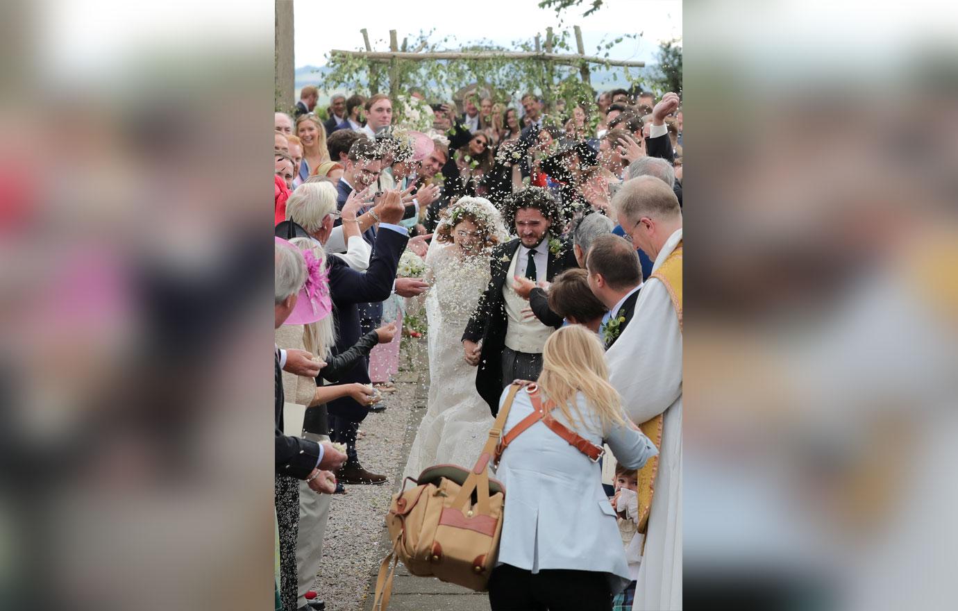 Kit Harington And Rose Leslie Marry In Scotland