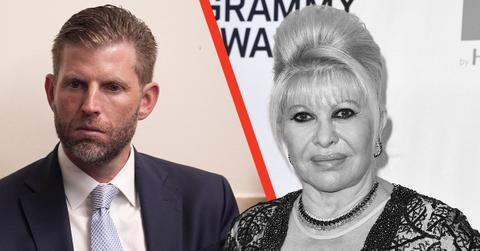 Eric Trump shared the special message mother Ivana told him just before her death.