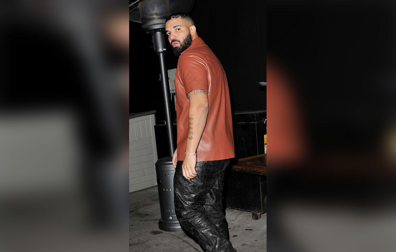 drake laughs kanye west leaked address toronto home beef