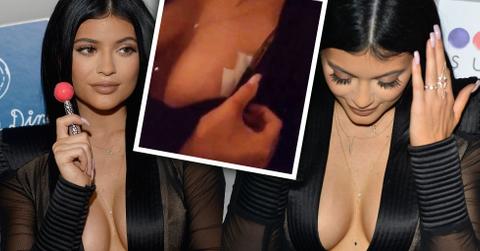 Kylie Jenner Denies Breast Implants