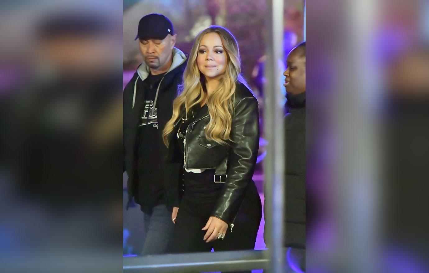 Mariah Carey Visits Disneyland In High Heels