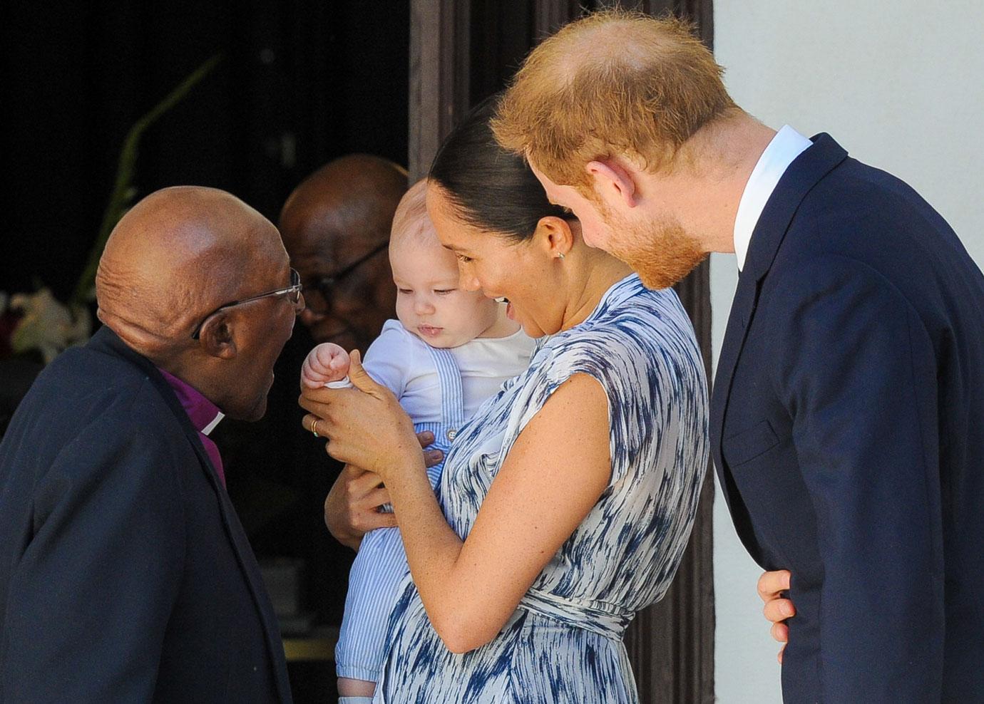 Prince Harry & Meghan Markle Bring Archie On Cape Town Visit