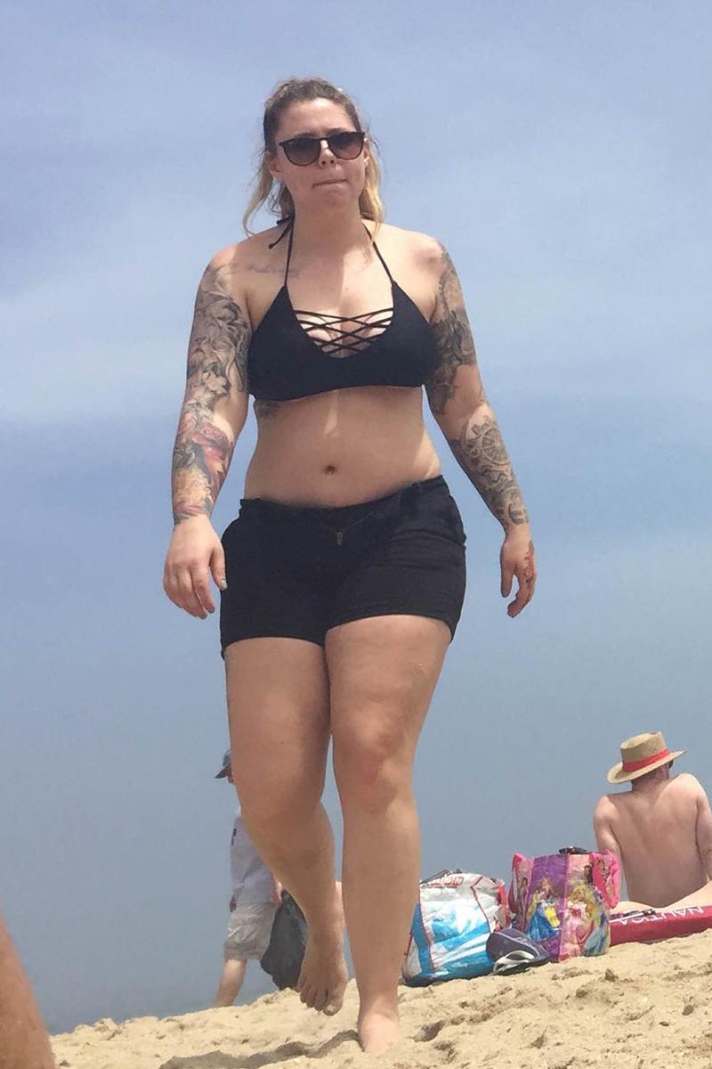 Kailyn Lowry Lesbian Claims Plastic Surgery Bikini Body