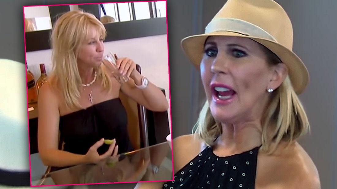 RHOC Vicki Gunvalson Whooping It Up Screen Time