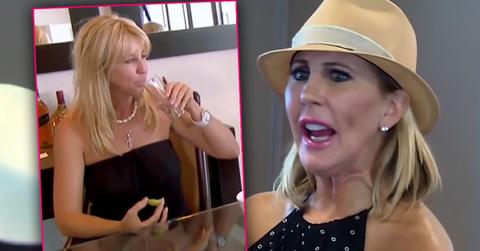 RHOC Vicki Gunvalson Whooping It Up Screen Time