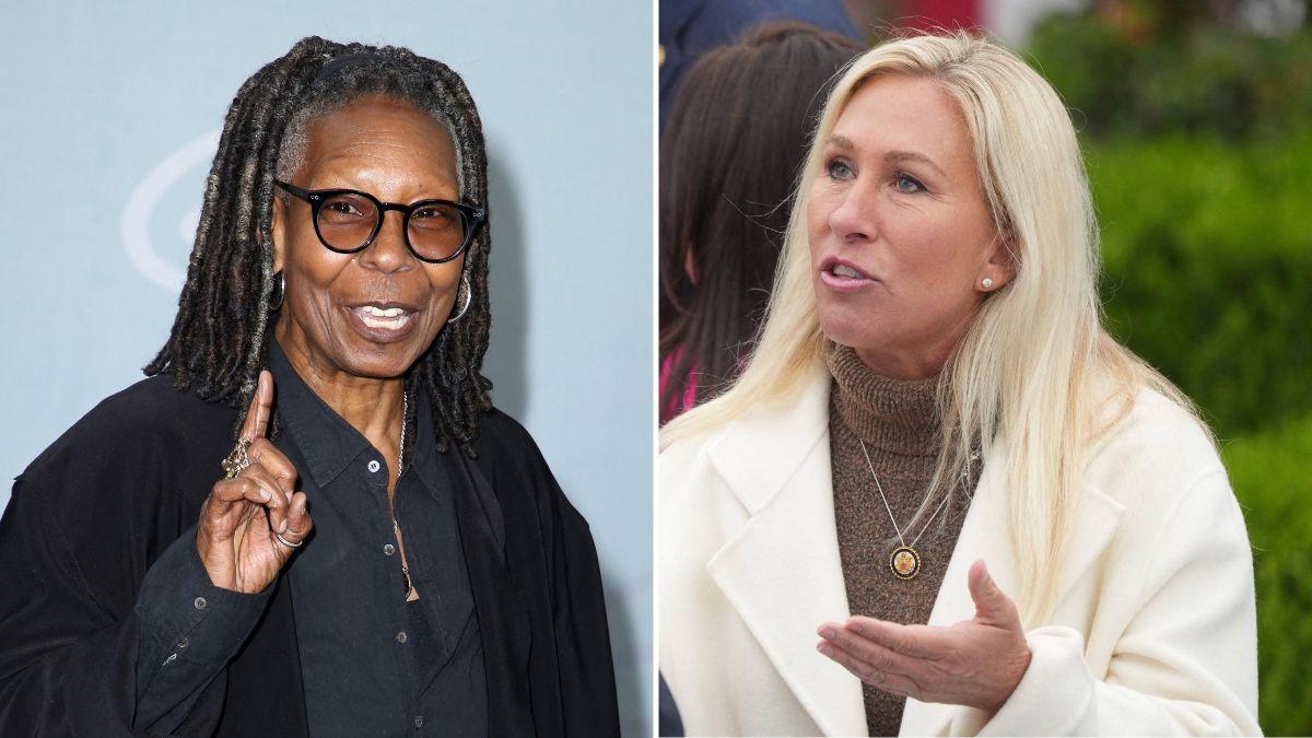 Whoopi Goldberg said everyone was 'giving it our good college try.'