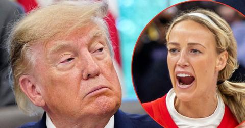 picture of Donald Trump and Sophie Cunningham