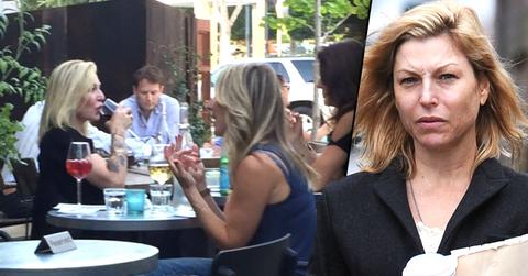 //tatum oneal drinking wine off wagon pp