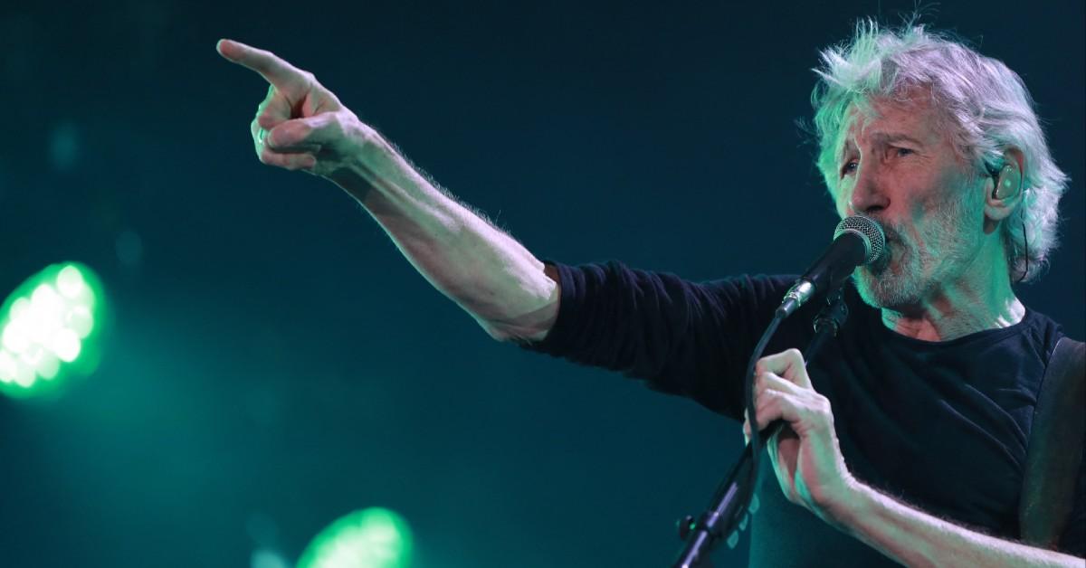 Photo of Roger Waters.