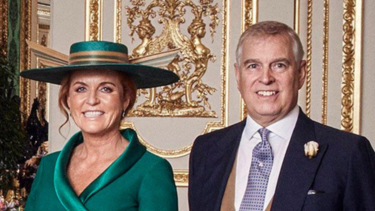 Photo of Andrew Windsor and Sarah Ferguson