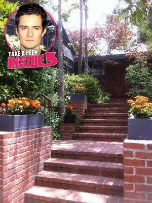 //orlando bloom hollywood hills home  tall