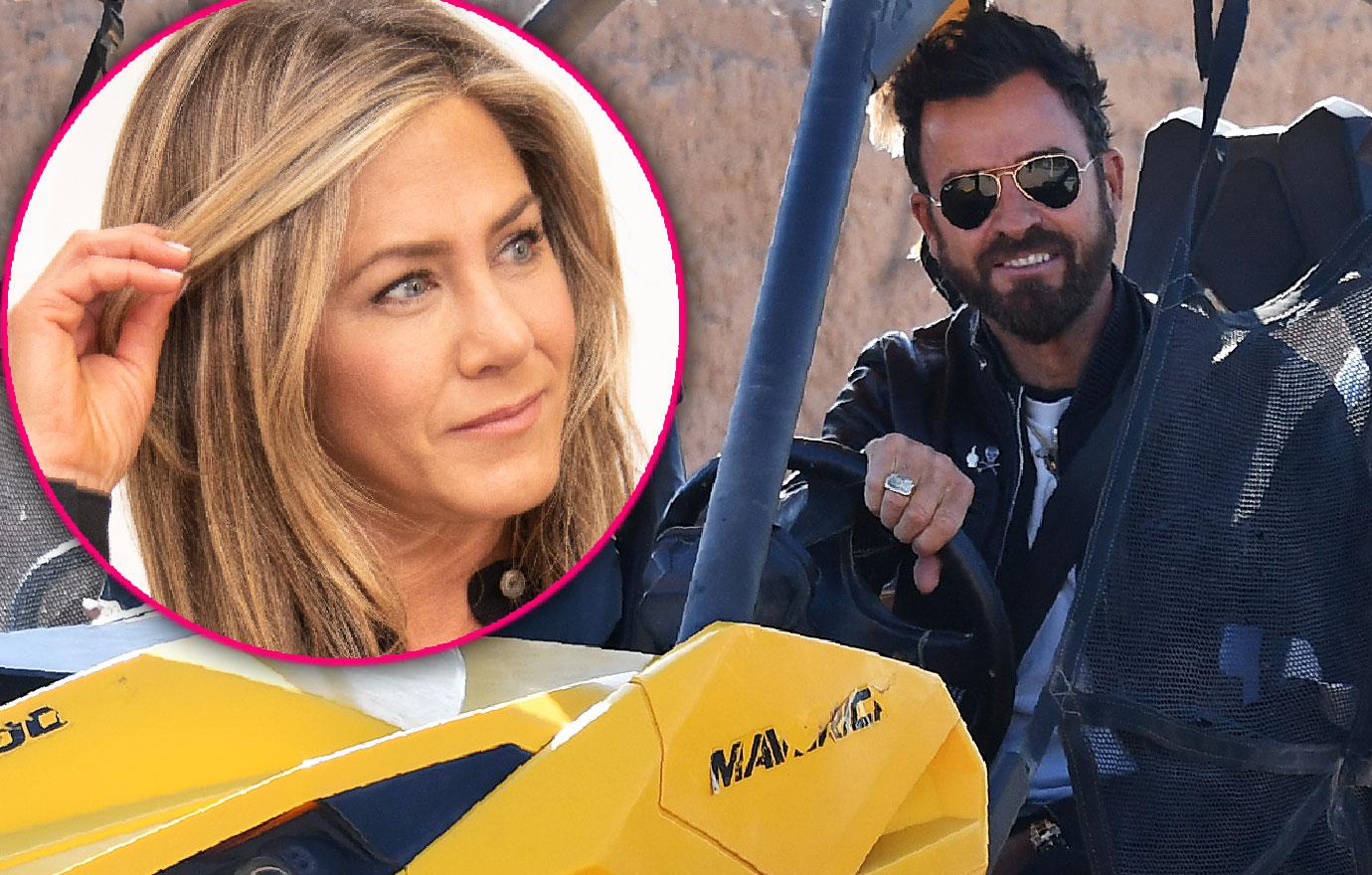 Justin Theroux Road Races After Jennifer Aniston Split