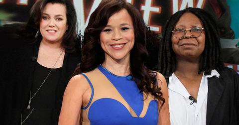 //rosie perez on the view slider