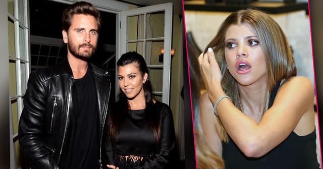 Sofia Richie Hurt & Super Jealous Of Scott Disick’s Soulmate Kourtney Kardashian