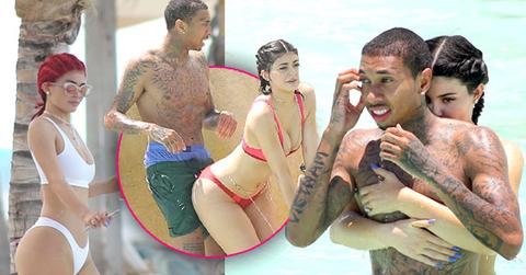 //tyga kylie jenner bikini arrest warrant cancelled landlord settlement pp