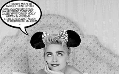 //madonna twitter post