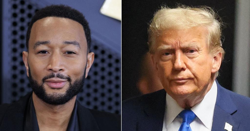 John Legend Says Donald Trump's a 'Dyed-in-the-wool Racist'