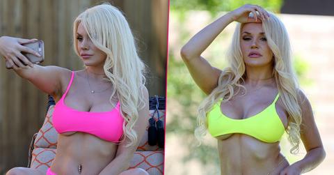 Courtney Stodden Goes Selfie Crazy In Recycled Swimsuit