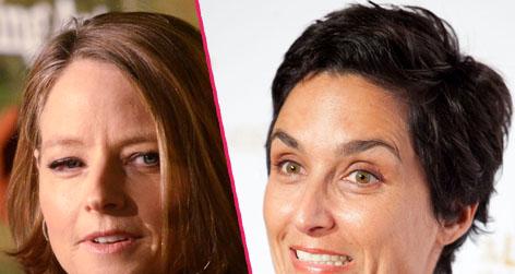 //jodie foster new wife alexandra hedison still talking to her ex square